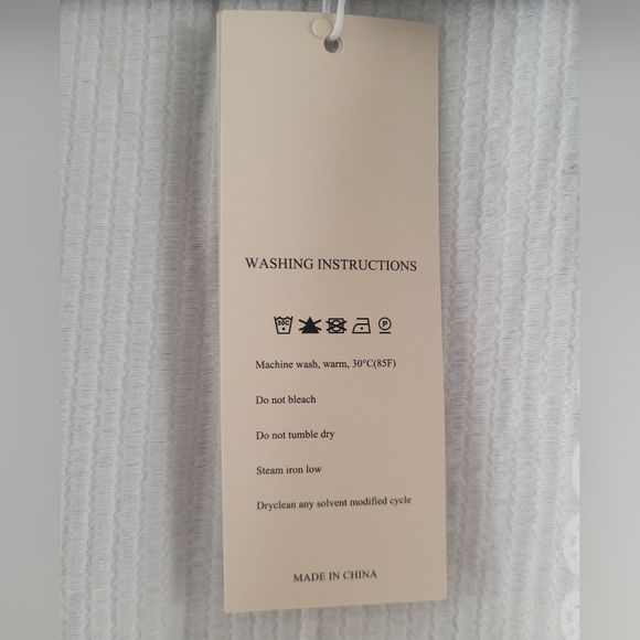 White Open-Front Kimono Cardigan NWT - Picture 4 of 7